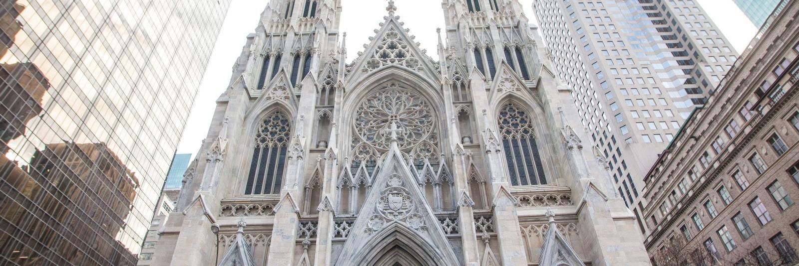 Cardinal Dolan's banner