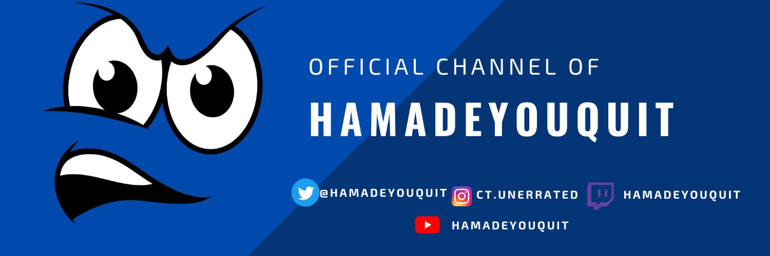 hamadeyouquit's profile banner image