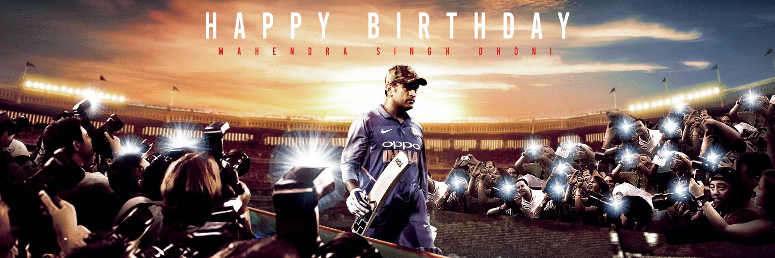 rajeshdhonii7's profile banner image