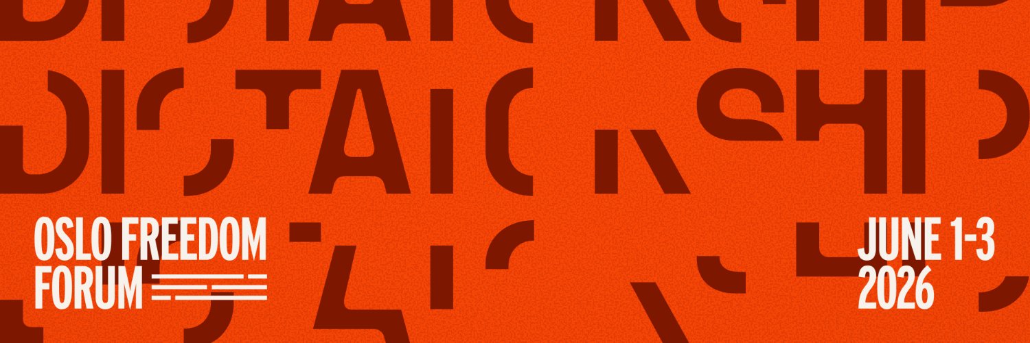 Oslo Freedom Forum (OFF) banner