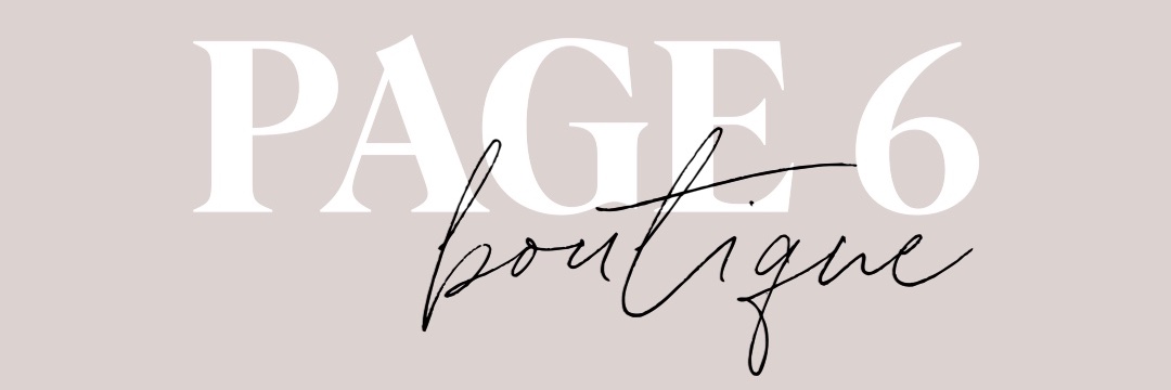 Page6Boutique's profile banner image
