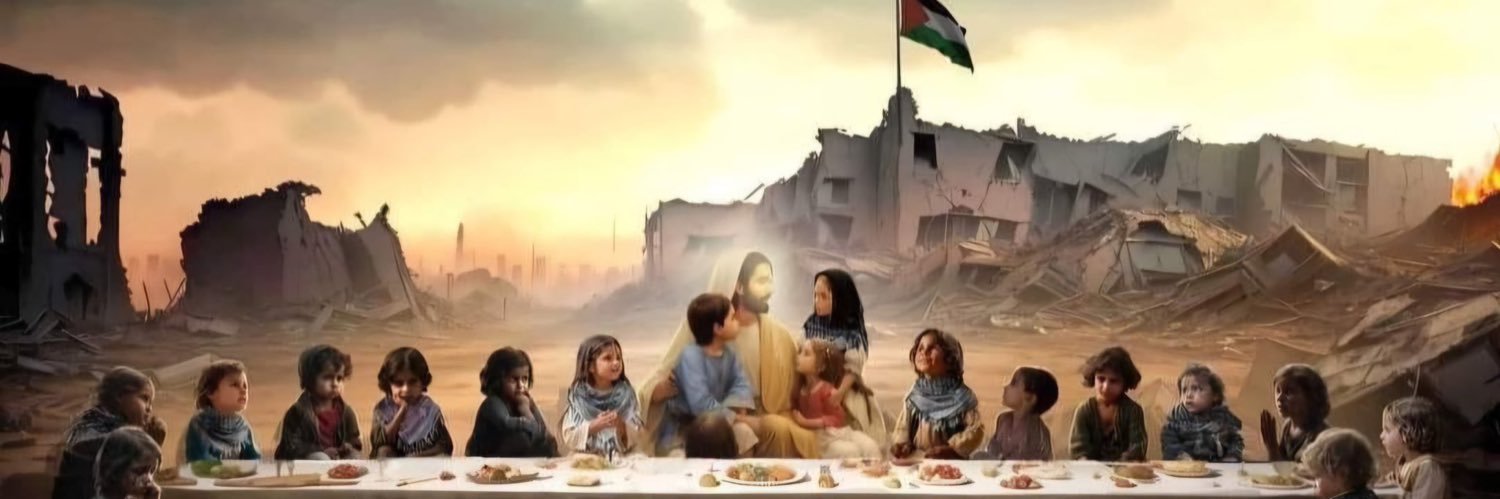 Dorian FreePalestine banner