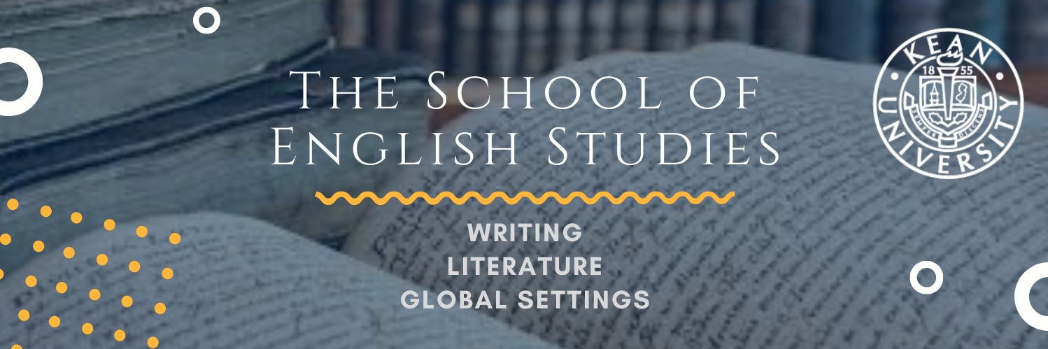 English Studies at Kean University banner