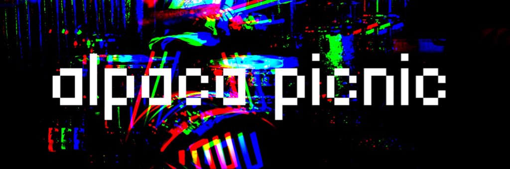 alpaca picnic banner