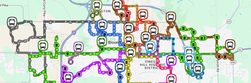Bloomington Transit banner