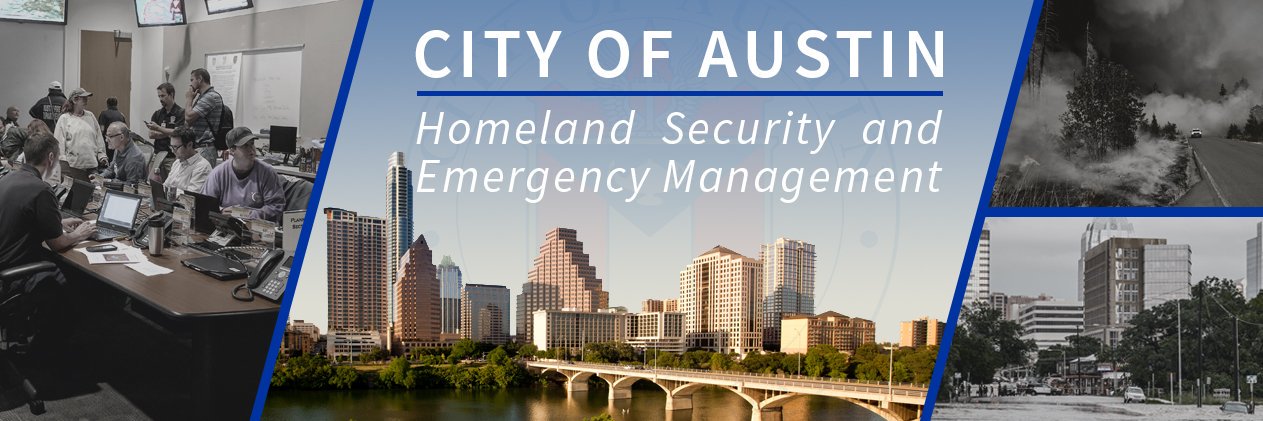 Austin Emergency Management's banner