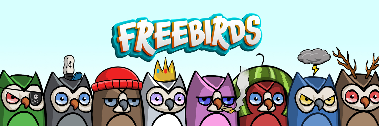 James Stothard | NFT Freebirds GIVEAWAYS banner