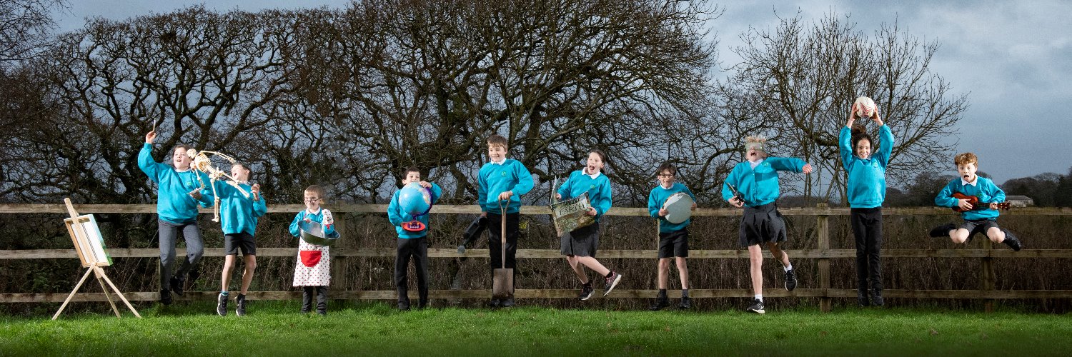 St. Helen's Church of England School banner