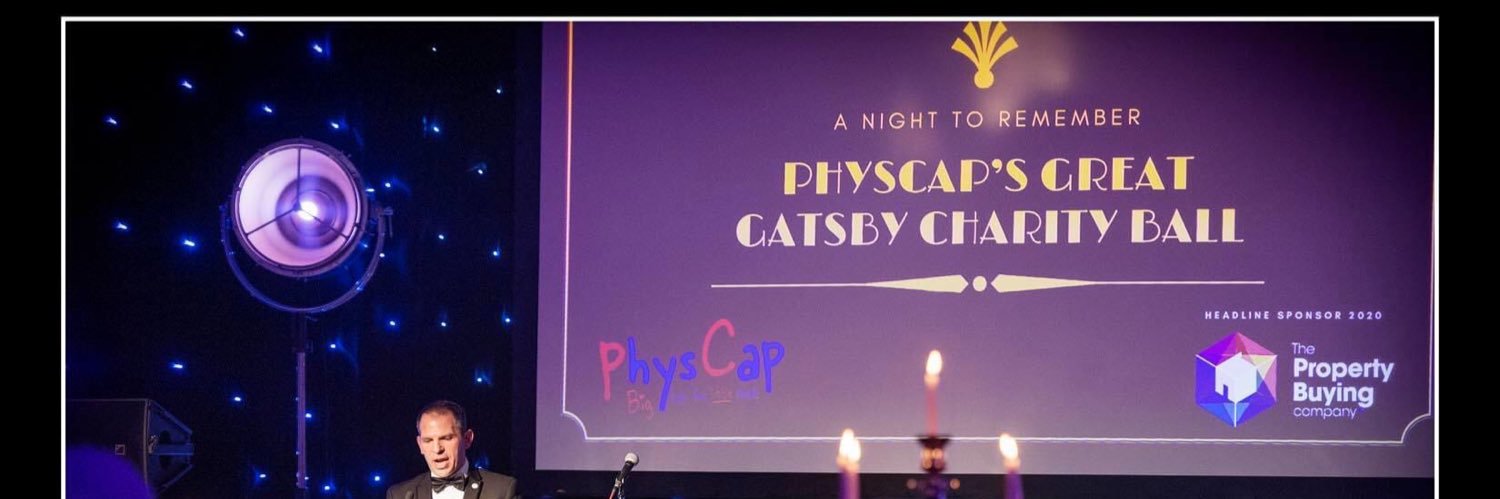 PhysCap Charity UK banner