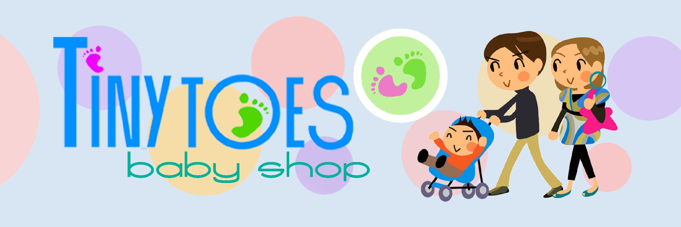 TinyToes BabyShop banner