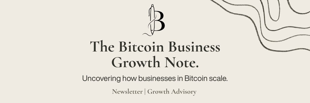 Nish | Bitcoin Business Growth banner
