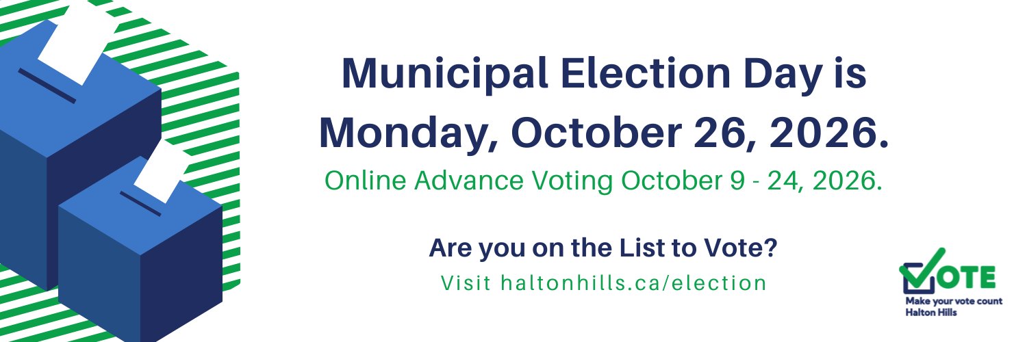 Town of Halton Hills banner