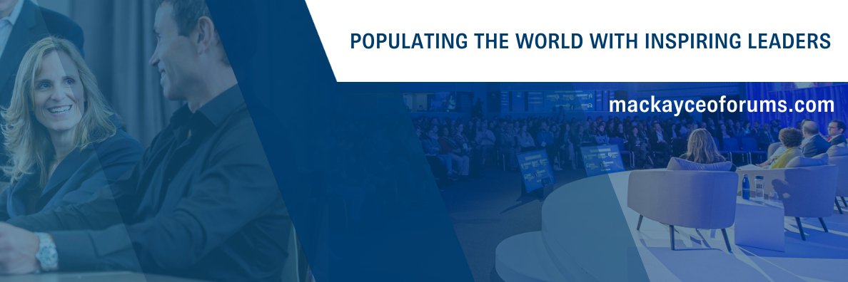 MacKay CEO Forums - Executive Peer Coaching banner