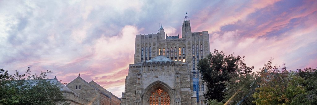 Yale University's banner
