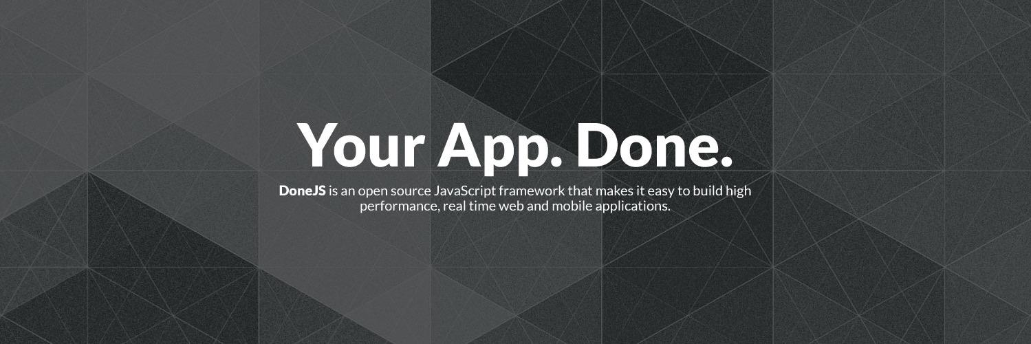 DoneJS banner