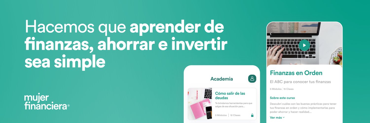 Mujer Financiera banner