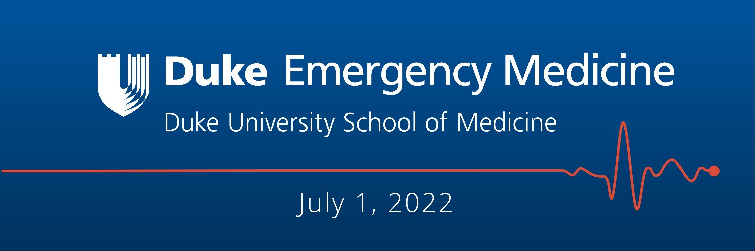 Duke Emergency Medicine banner