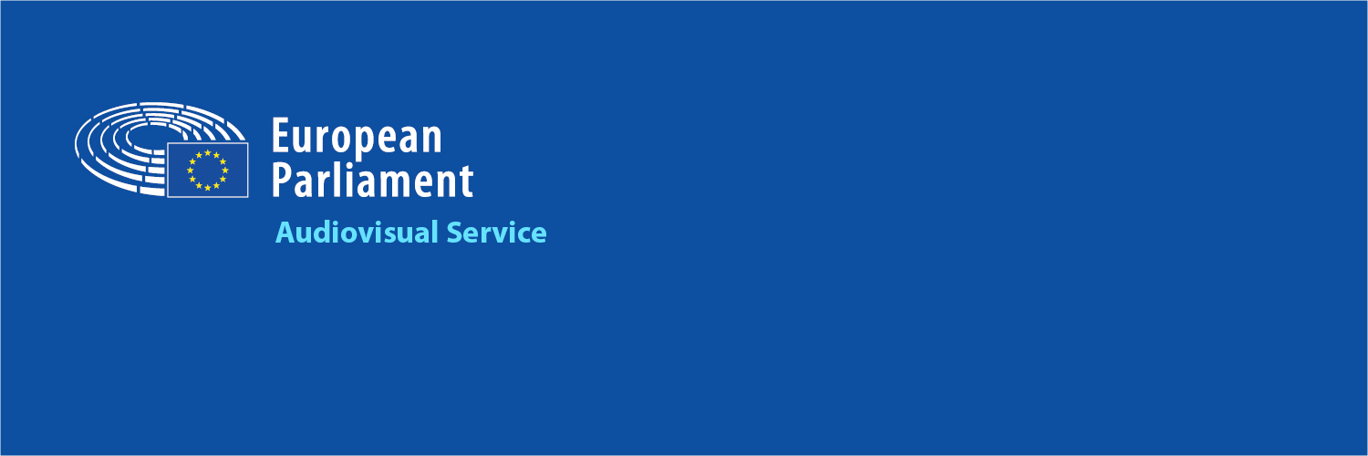 European Parliament Audiovisual Service's banner