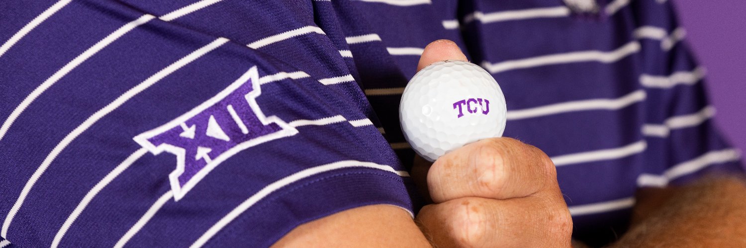 TCU Men's Golf's banner