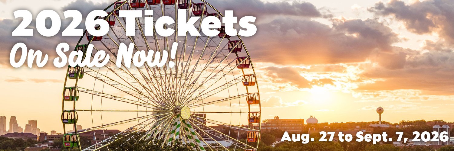 Minnesota State Fair banner