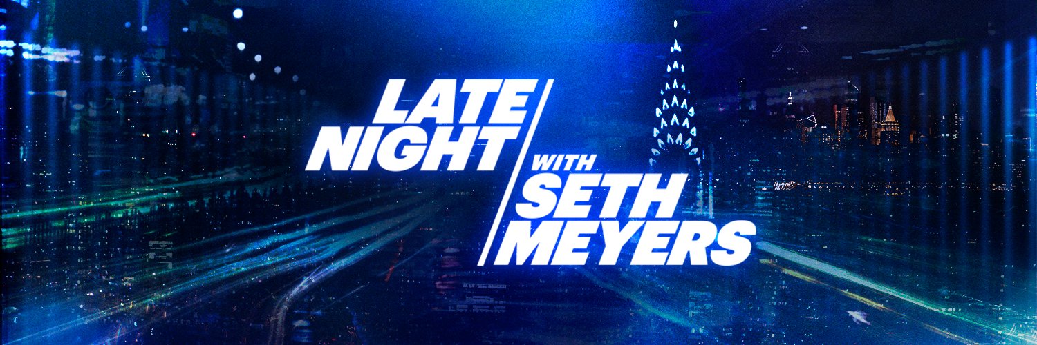 Late Night with Seth Meyers's banner