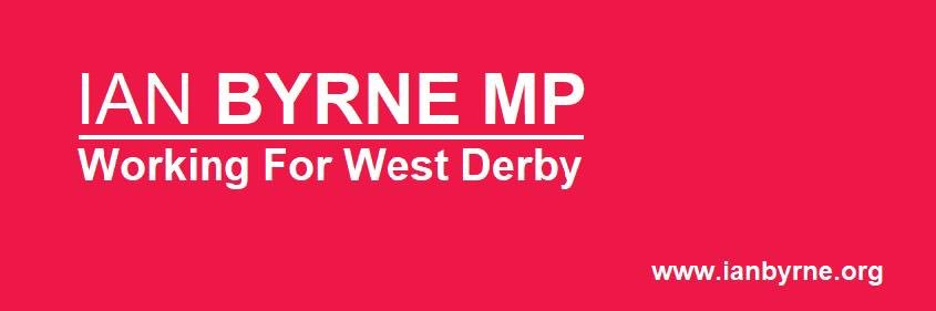 lan Byrne MP's banner