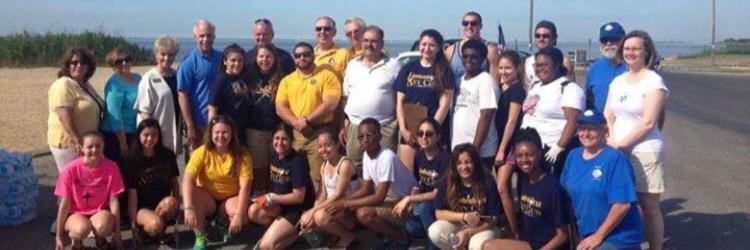 Lindenhurst Key Club banner