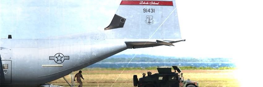 RI National Guard banner