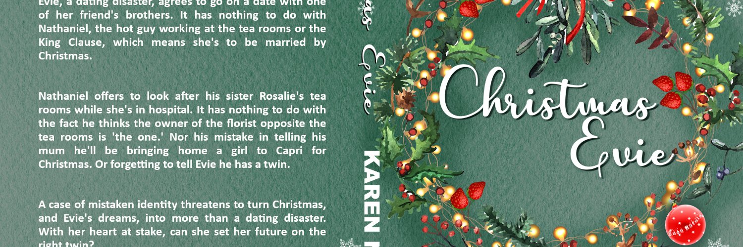 Karen Naylor 📚 Writer: Christmas Evie (CEvie)'s banner