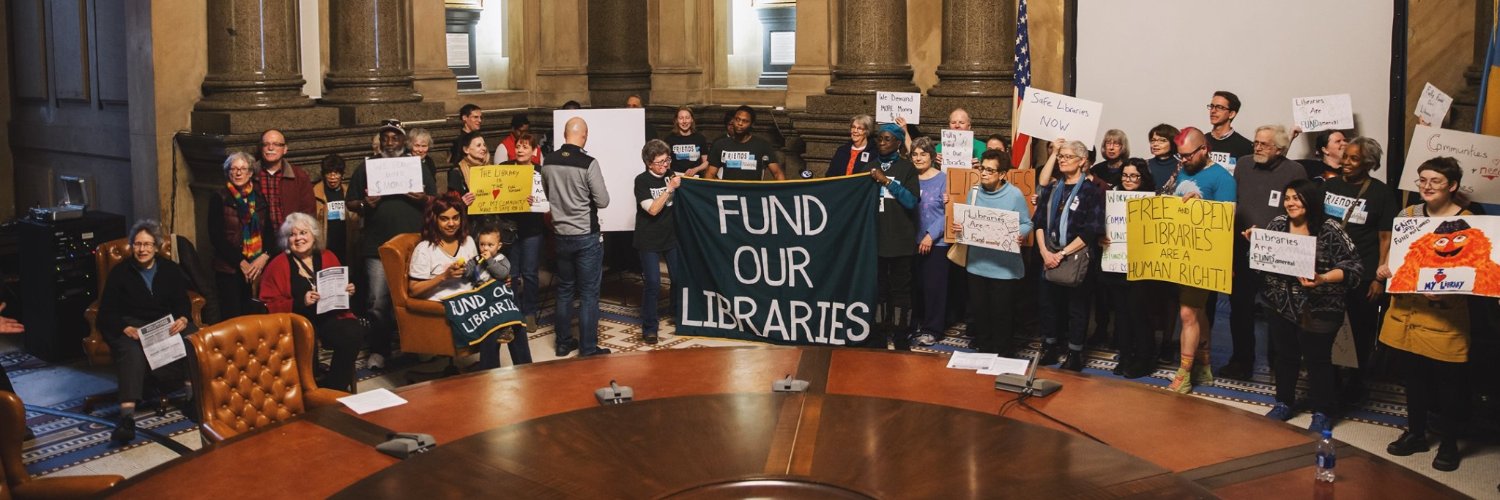 Friends of the Free Library banner