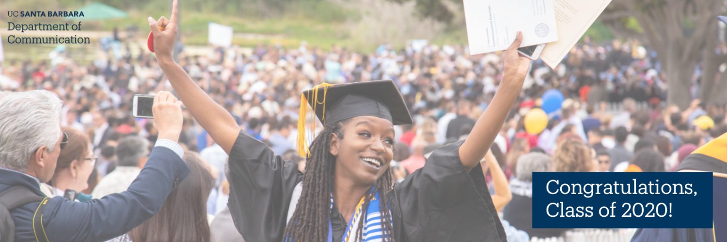 UCSB Dept. of Comm banner