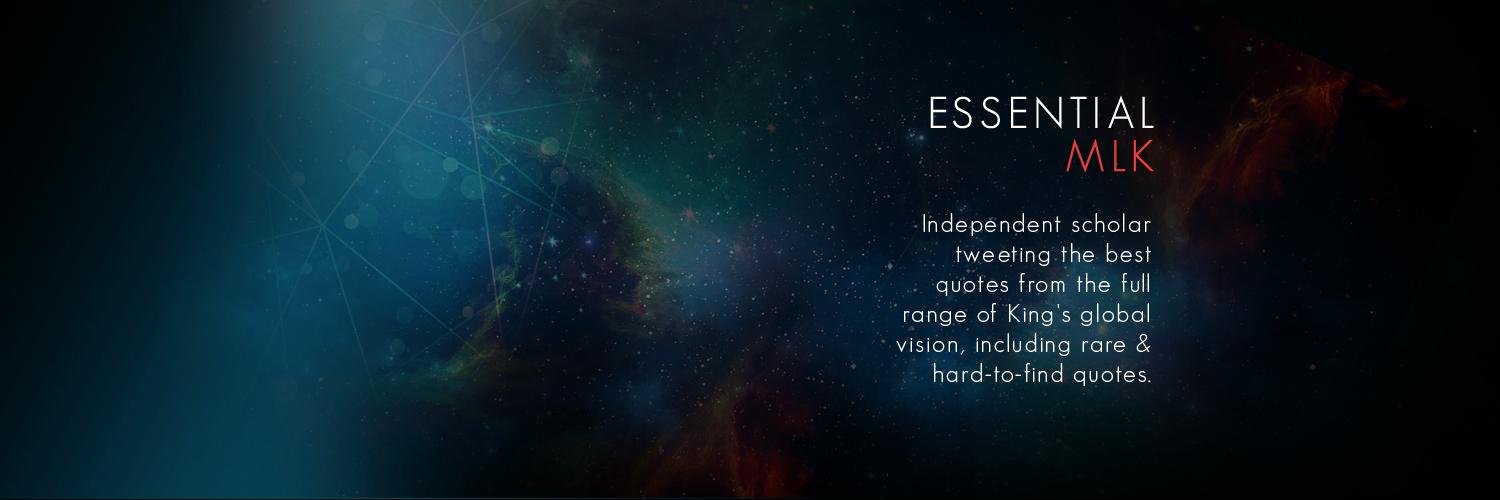 EssentialMLK's profile banner image