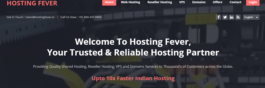 HostingFever's profile banner image