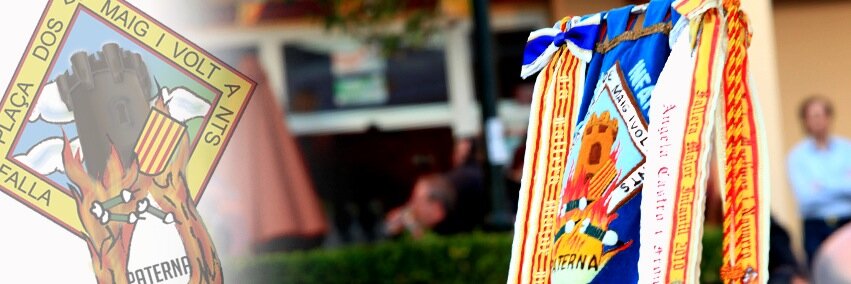 Falla Dos de Maig banner