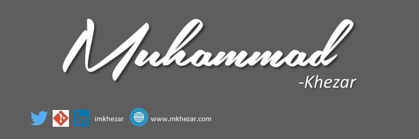 imkhezar's profile banner image