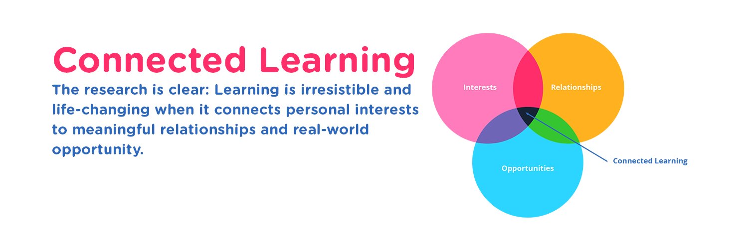 #ConnectedLearning banner
