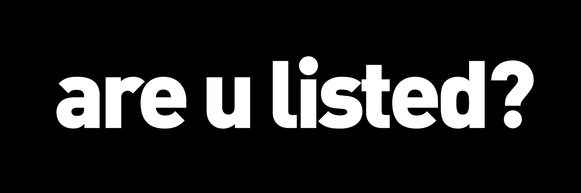 Listed Productions banner