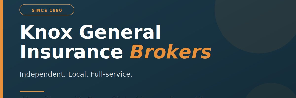 Knox_Insurance's profile banner image