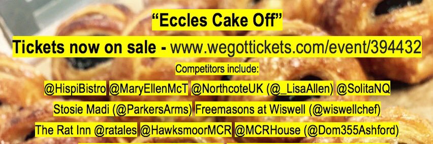 Eccles Cake Off banner