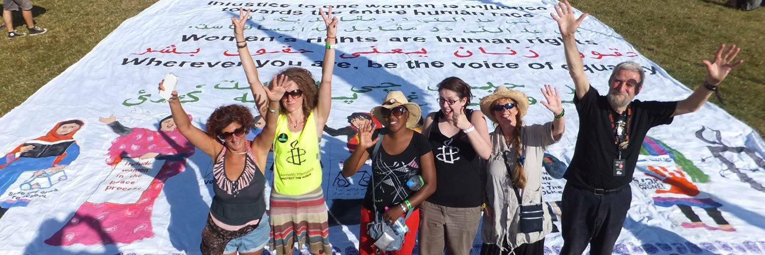 Amnesty International - Reading Town Group banner