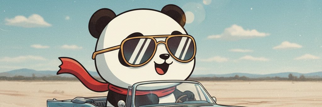 panda728's profile banner image