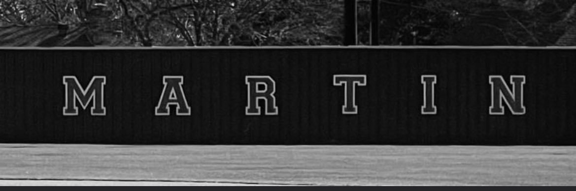 MARTIN BASEBALL banner
