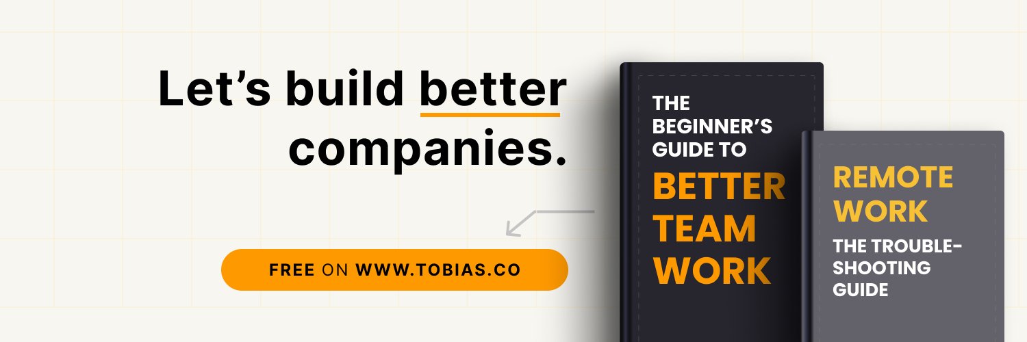Twitter banner for @tobias