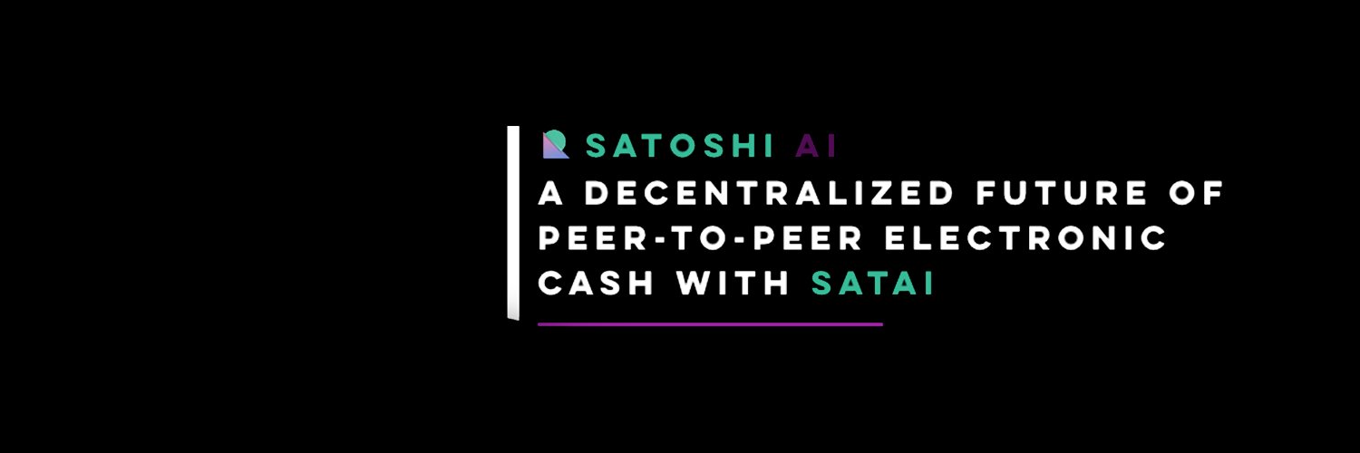 AISatoshiAI's profile banner image