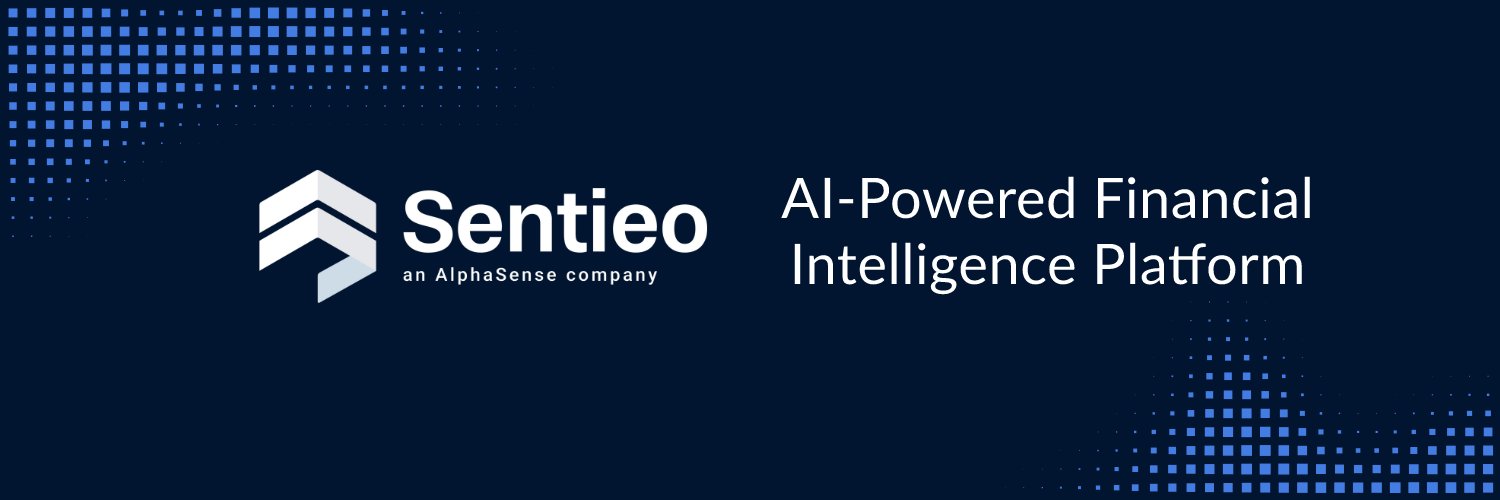 Sentieo (an AlphaSense Company) banner