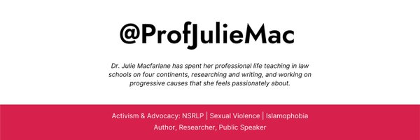 ProfJulieMac Profile Banner