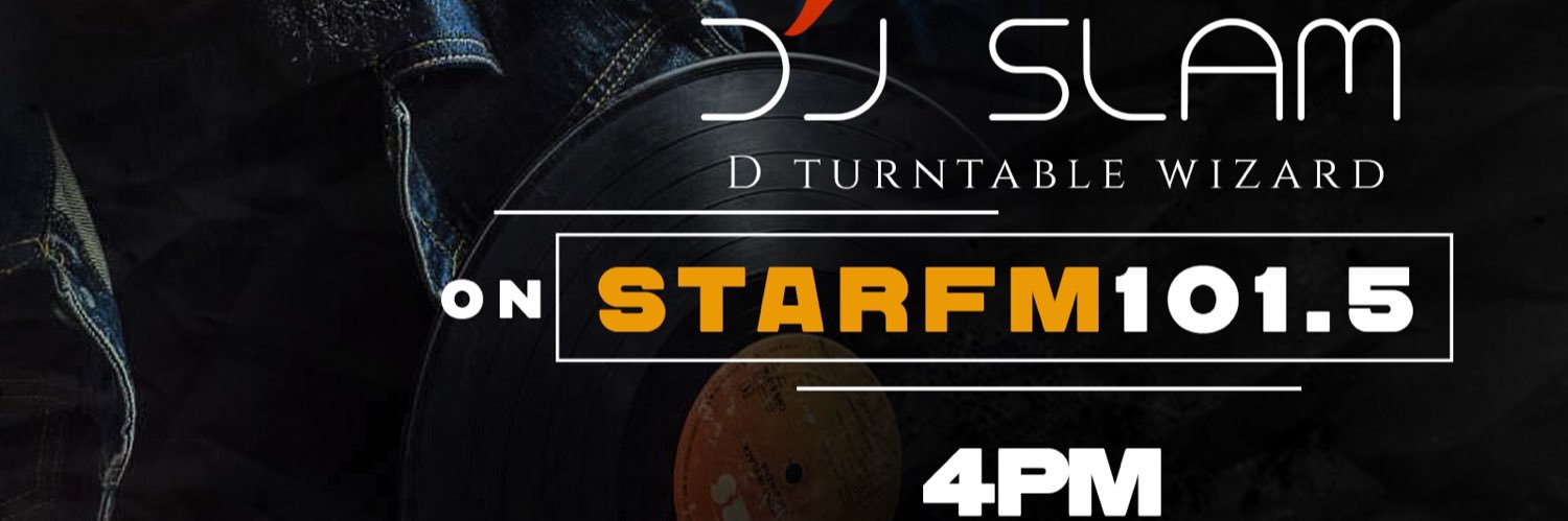 DJSLAM MUSIC ENTERTAINMENT banner