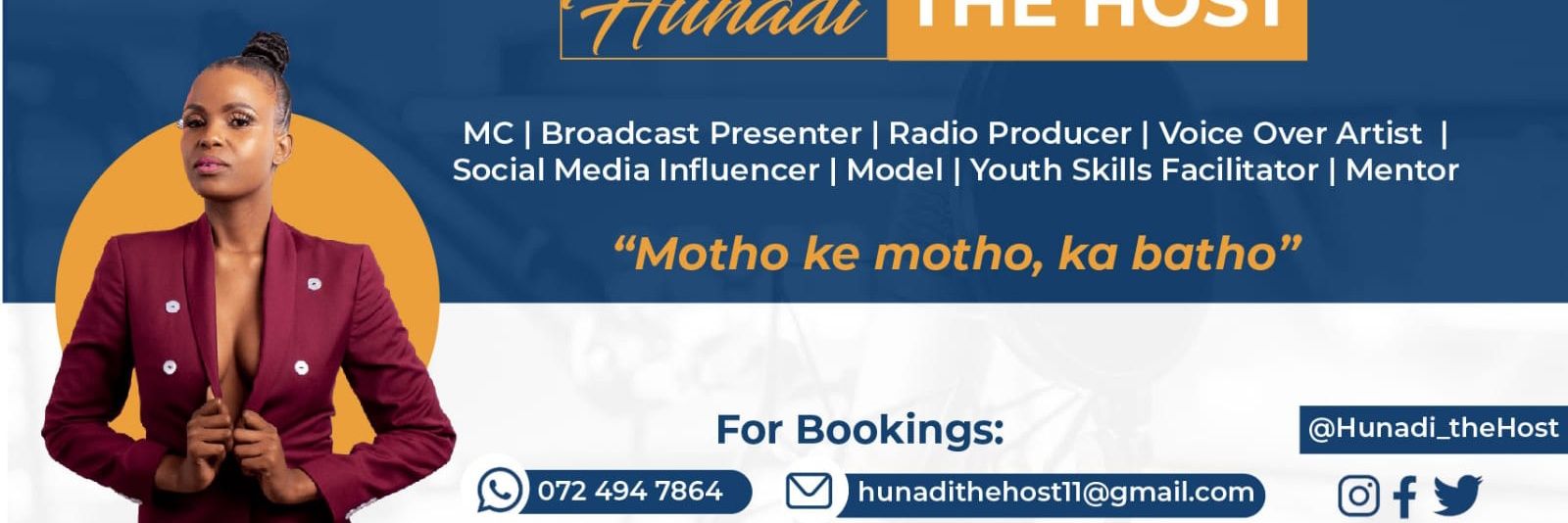 Hunadi The Host banner