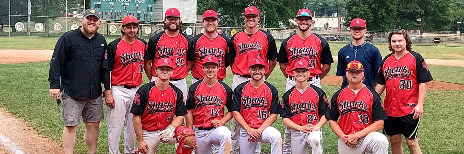 Stewartville-Racine Sharks banner