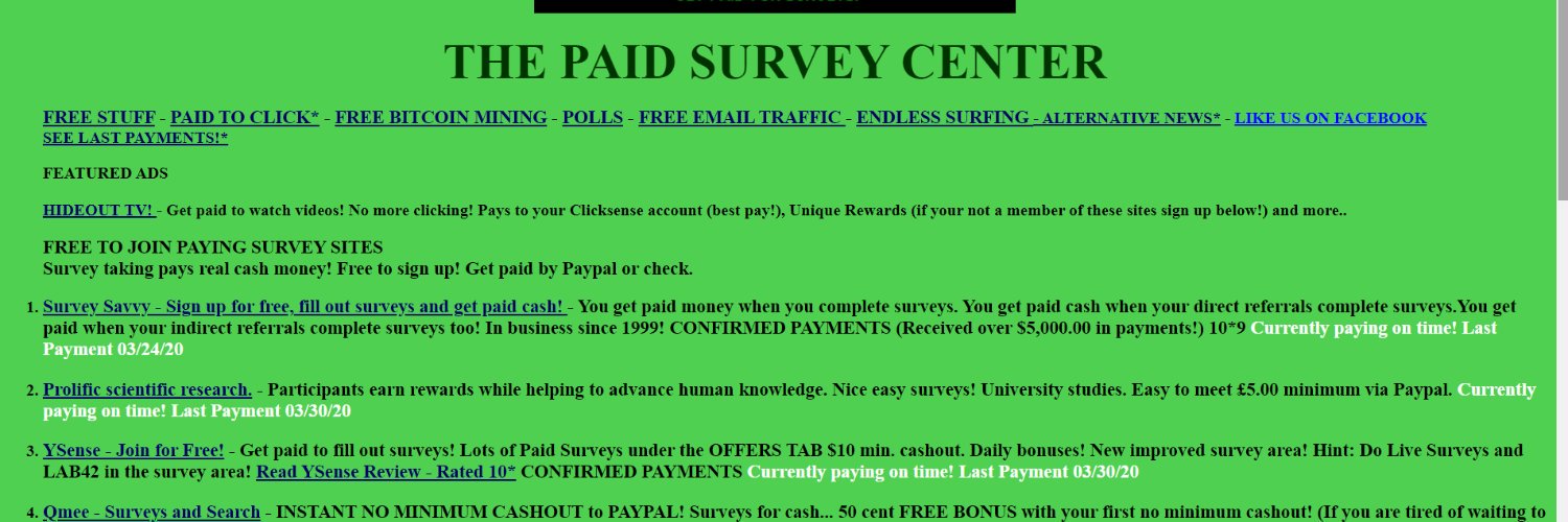 Survey-ace.com banner